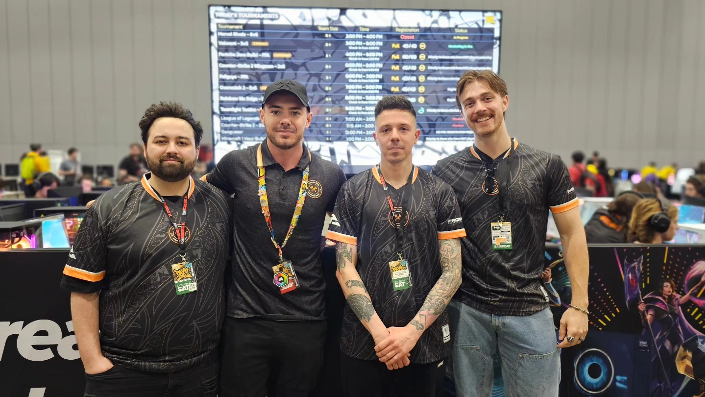 FURY Global team at LAN event